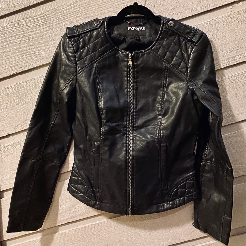 Express Faux Leather Jacket